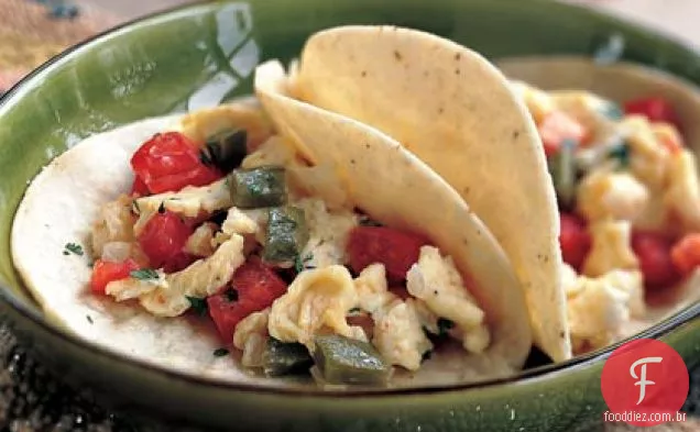 Nopalitos con Huevos (cacto com ovos)