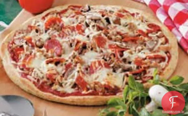 Pizza Dupla de Salsicha