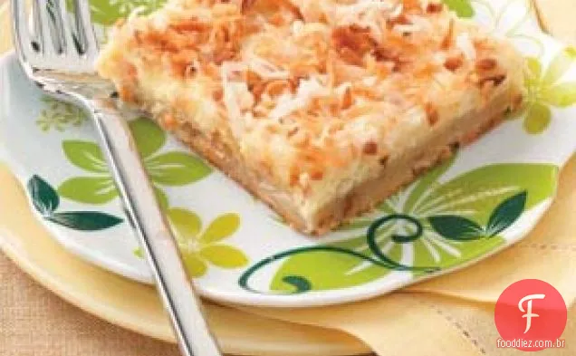 Sobremesa de Cheesecake de Coco e Limão