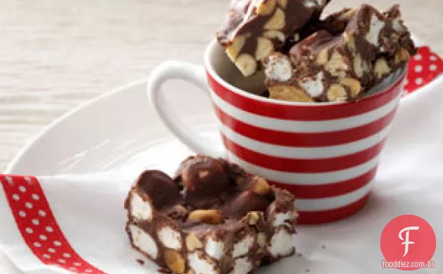 Fudge de Rocky Road da Nana