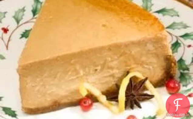 Cheesecake de manteiga de maçã