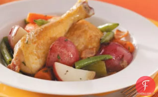 Ceia de Frango de Domingo