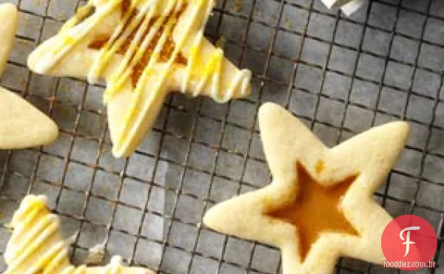 Estrelas de gemada de caramelo