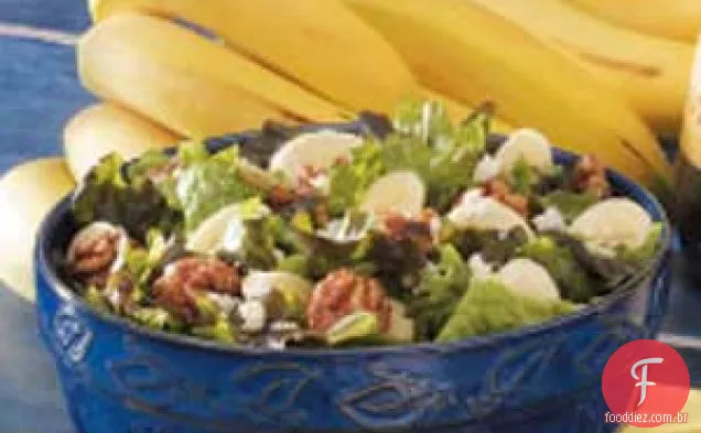 Salada Verde Banana-Noz