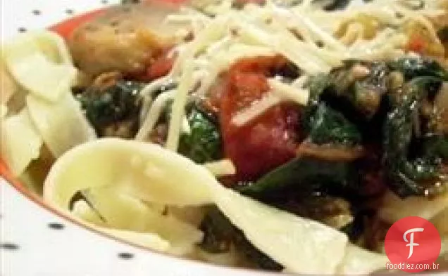 Ragu de Tomate Frito, Cebola e Cogumelos