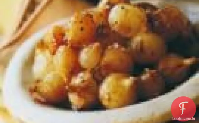 Cebolas doces e azedas (cipolline em Agrodolce)