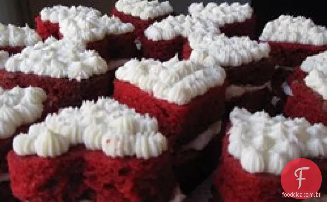 Bolo De Veludo Vermelho Tão Úmido