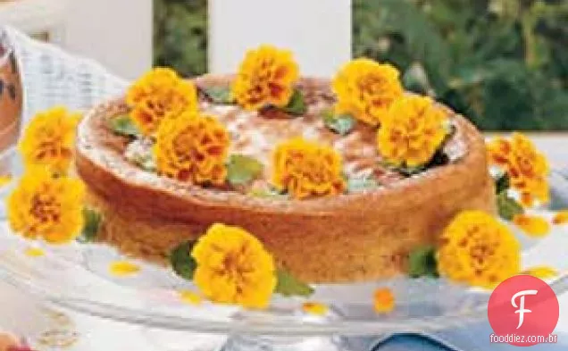 Cheesecake de calêndula