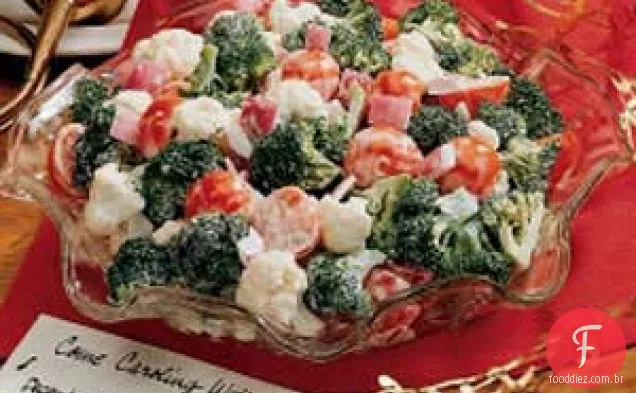 Salada Crocante de Natal