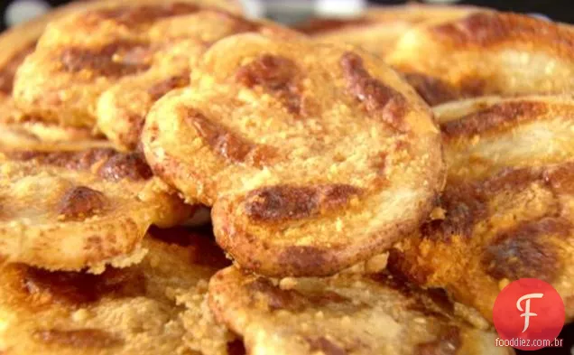 Palmiers de queijo salgado