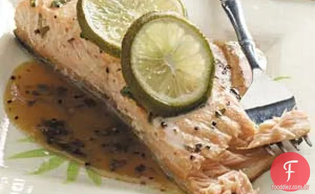 Salmão Limão com Molho de Soja