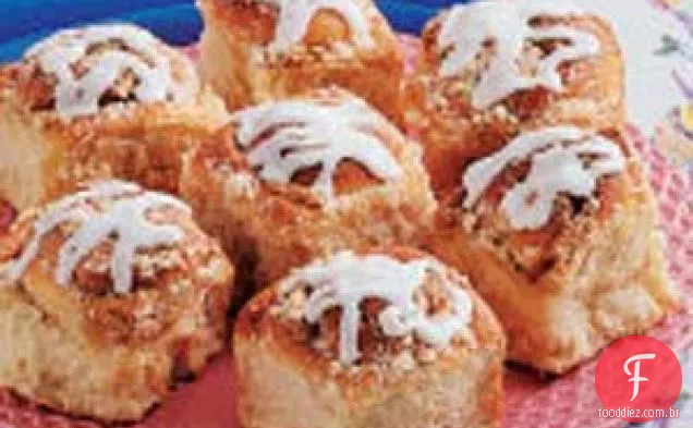Rolinhos Streusel de Amêndoa