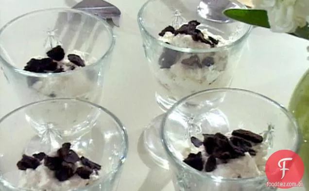 Parfaits de cannoli com baixo teor de carboidratos