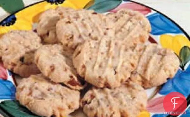 Sandies de Caramelo e Amêndoa