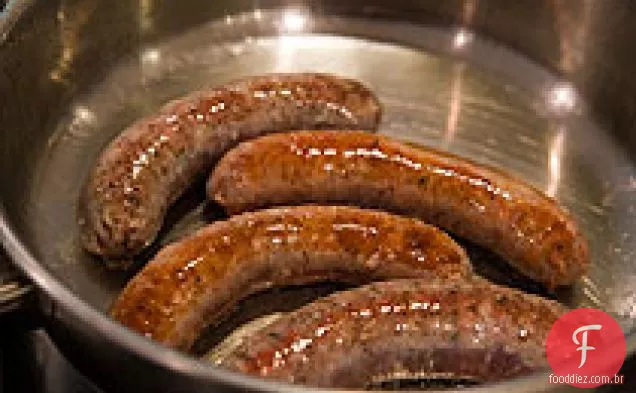 Salsicha, Pimentão E Cebola