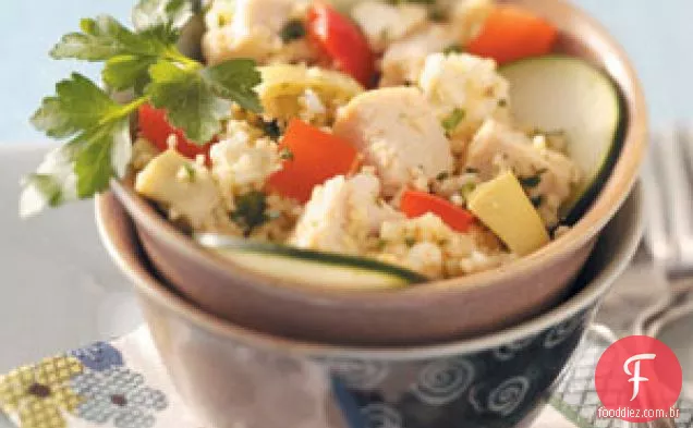 Salada de Cuscuz com Frango