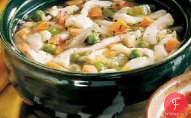 Sopa de Peru com Fatias