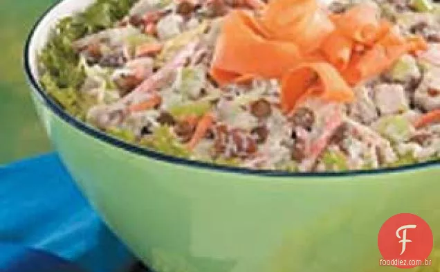 Salada de Frango com Lentilha