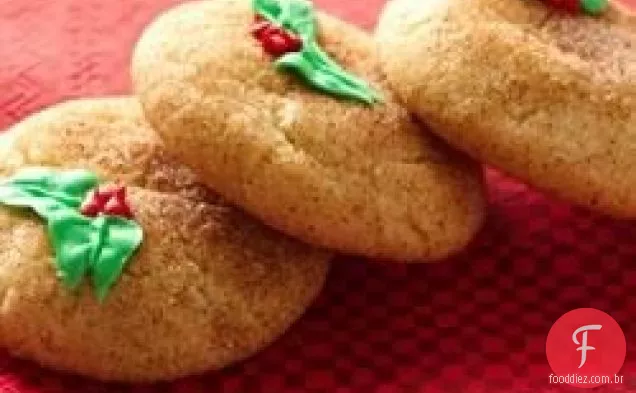 Snickerdoodles de férias (mistura de biscoitos)