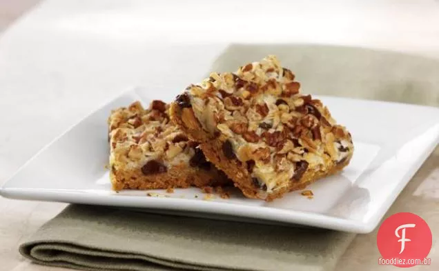 Barras de biscoitos mágicos