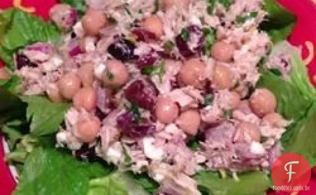 Salada de Atum e Grão de Bico