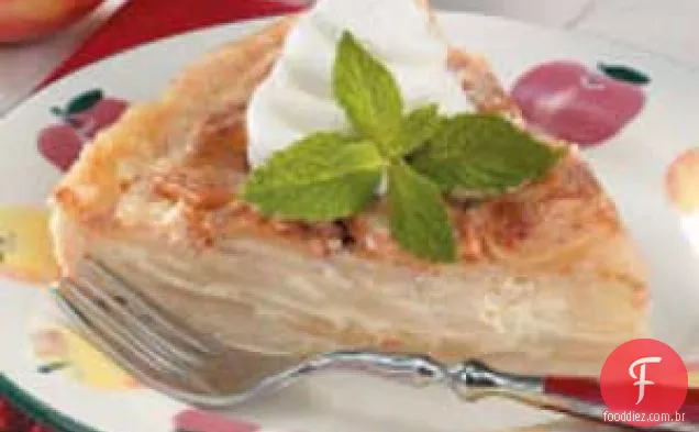 Torta De Creme De Maçã
