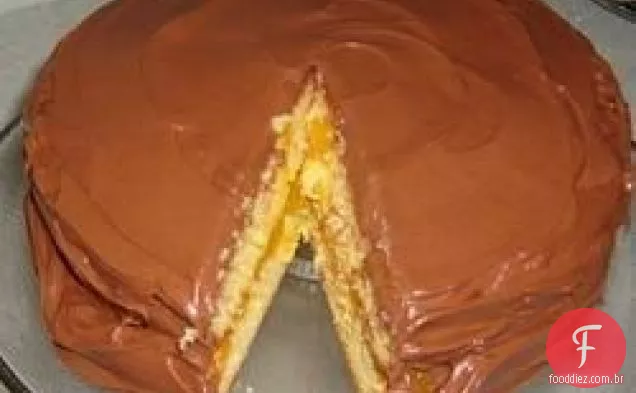 Bolo De Creme De Boston