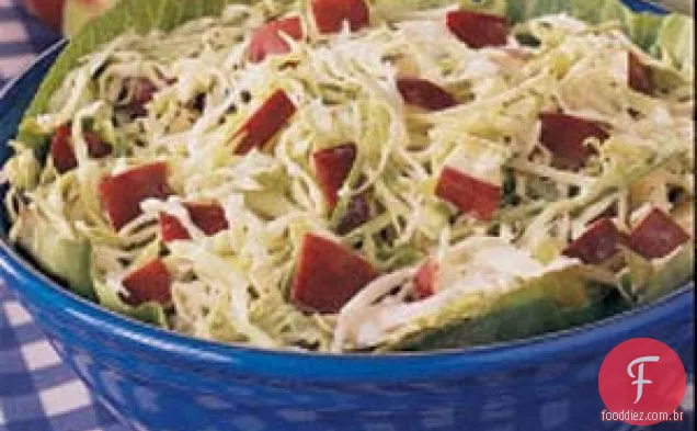 Salada de repolho de maçã