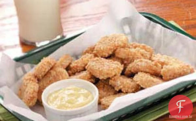 Nuggets de frango falsos