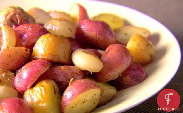 Batatas e cebolas