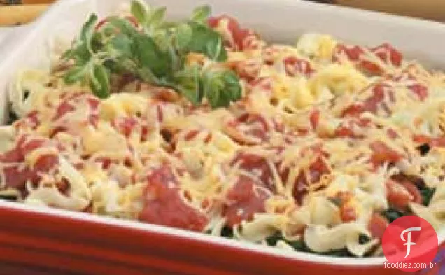 Macarrão Vegetal Assado
