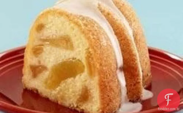 Bolo De Maçã Polvilhado Com Açúcar