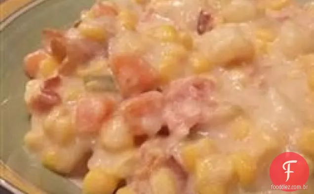 Sopa de Milho Estilo Canadense