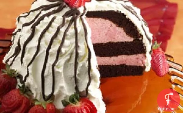Bombe Chocolate-Morango