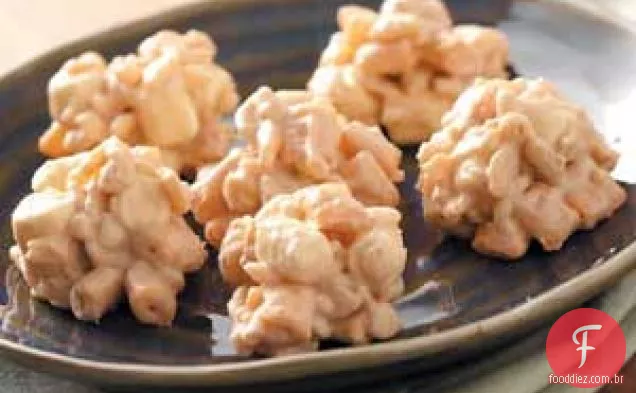 Clusters de doces crocantes