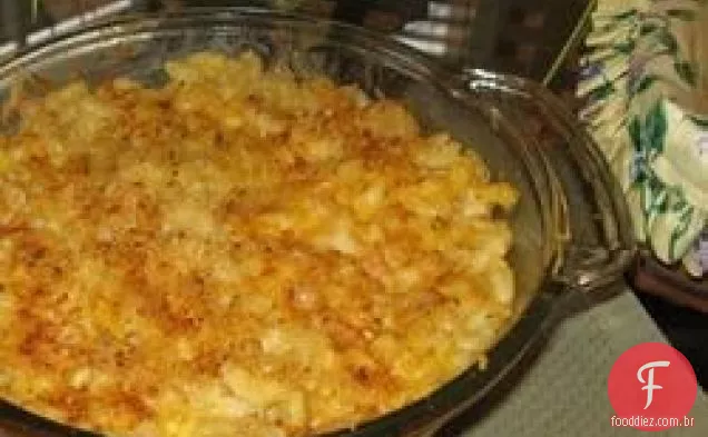 Macarrão Assado com Queijo III