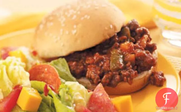Sloppy Joes cozidos lentamente