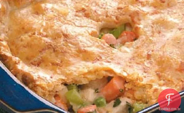 Torta De Frango Caseira