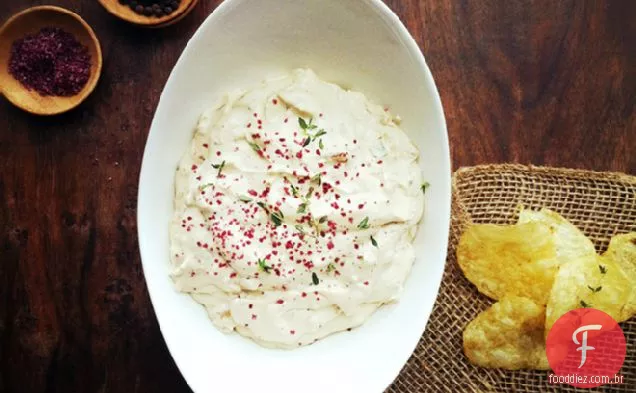 Molho Caramelizado De Cebola E Queijo De Cabra