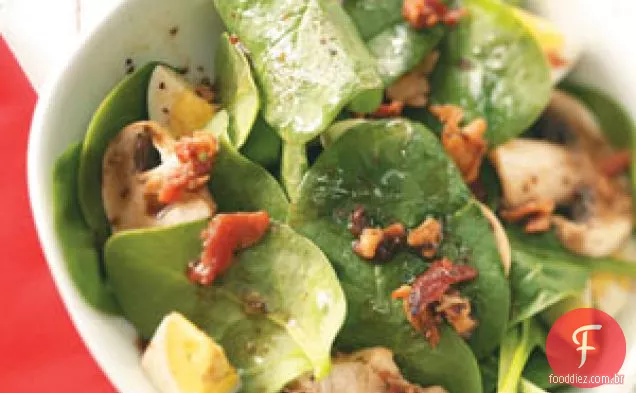Super Salada de Espinafre para Dois