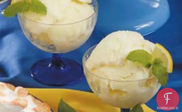 Iogurte de Limão Congelado