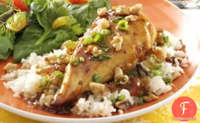 Frango com Laranja e Nozes