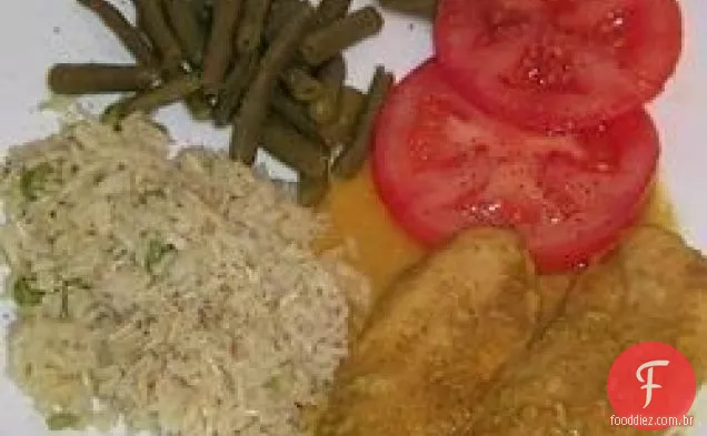 Frango Assado com Mel e Mostarda