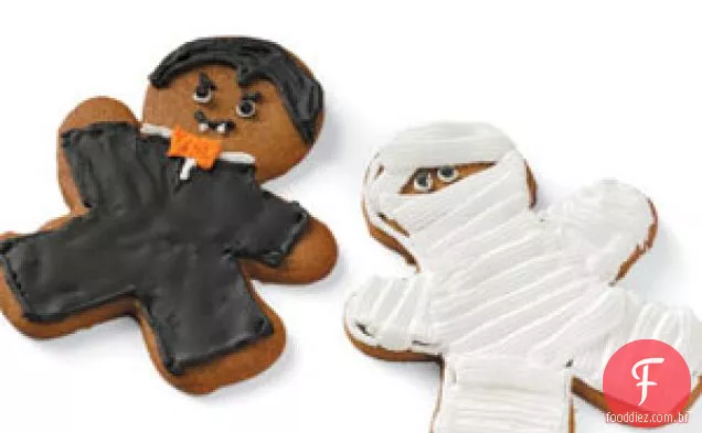 Cookies recortados de monstro