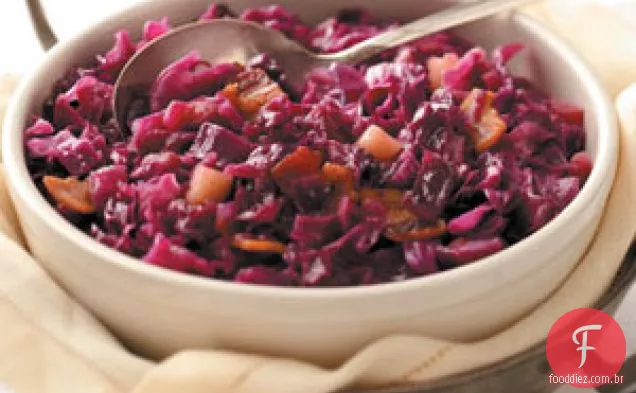 Repolho Roxo com Maçã