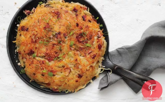 Rösti Com Bacon E Cebolinha
