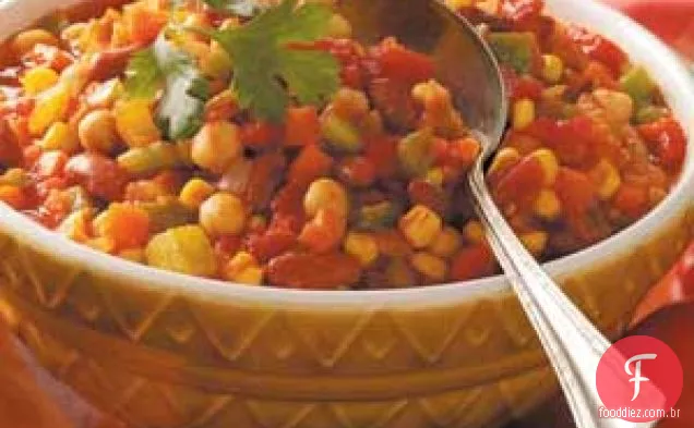 Caçarola De Feijão Vegetal