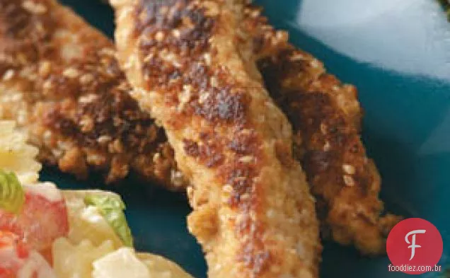 Frango Simples com Gergelim