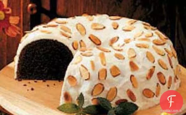 Bolo De Amêndoa De Chocolate