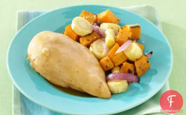 Frango Assado com Mel